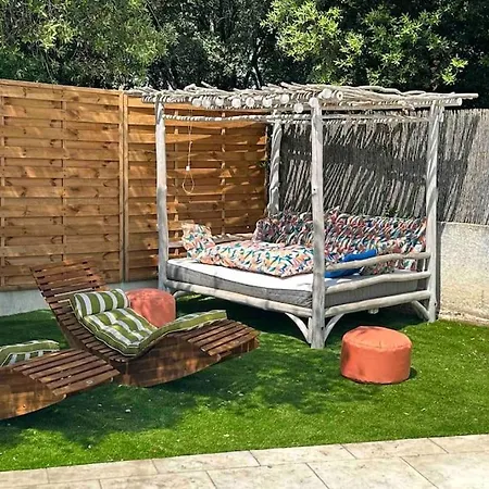 Appart Independent Garden Pool & Spa Sussargues Exterior photo